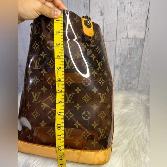 LOUIS VUITTON rare amber cabas neo bucket tote monogram - Picture 16 of 17